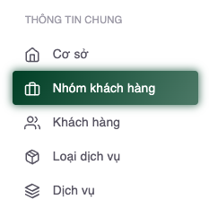 Nút thêm nhóm khách hàng